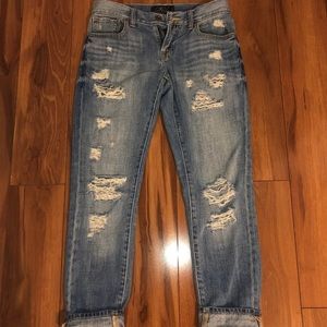 Lucky Brand Distressed Boyfriend Jeans (00/24)